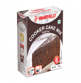 Weikfield Cooker Cake MIx Eggless Chocolate  Box  150 grams